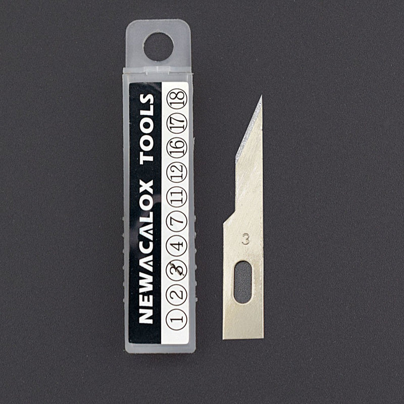 80Pcs 8 Different Stainless Steel Blades Art Hobby Cutter Wood Carving Tools Crafts Sculpting Tool