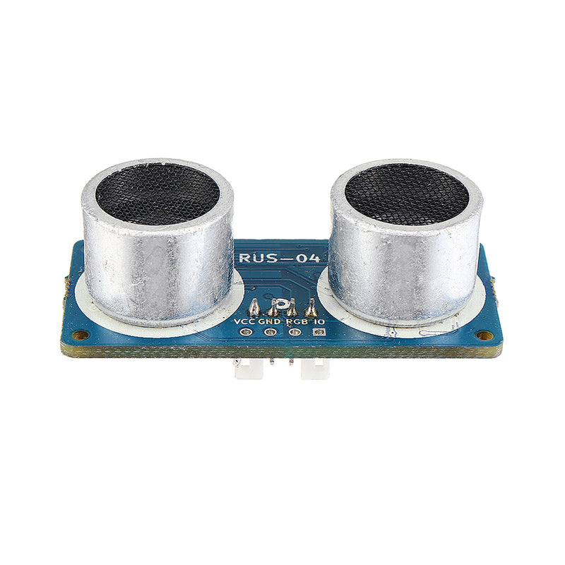 RUS-04 Ultrasonic Module with RGB Light Distance Sensor Compatible HC-SR04 Obstacle Avoidance Sensor Smart Car Robot
