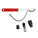 BIKIGHT Bike Bicycle Repair Fixed Tool MTB Axis Removal Flywheel Wrench Crankset Cycling Tool Kits