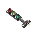 5pcs LED Traffic Light Module Electronic Building Blocks Board For
