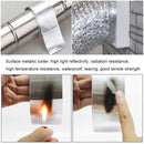Aluminium Foil Tape Heat Insulation Duct Self Adhesive Repair 20-50mm x 25m Roll