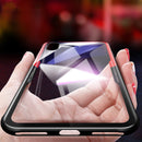 Bakeey Protective Case for iPhone XS 2018 Clear Tempered Glass Back Cover TPU Frame