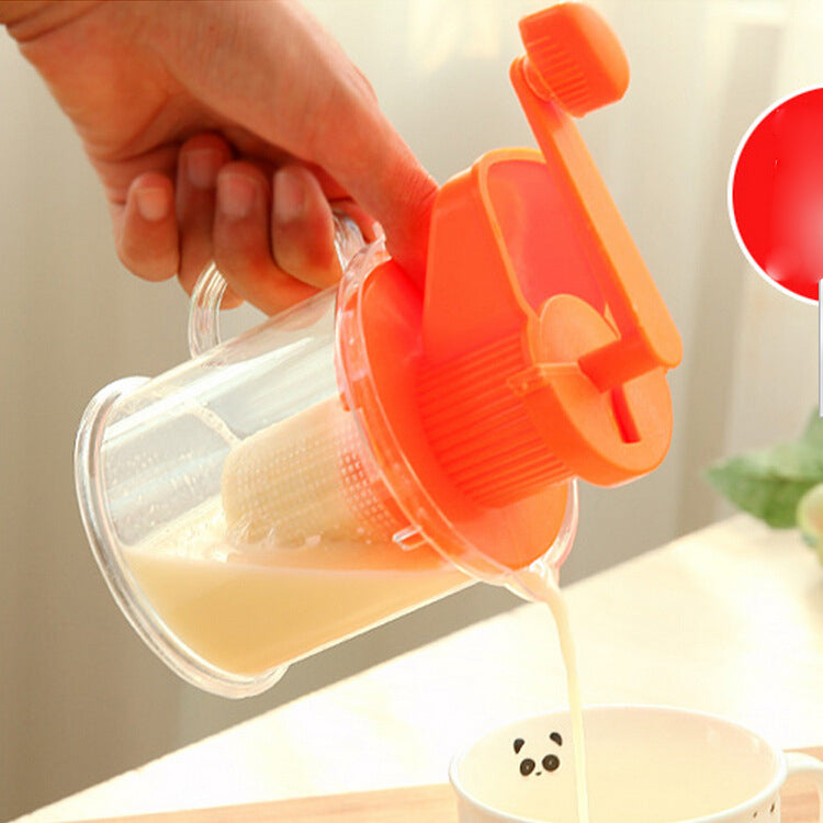 Hand Soya-bean Milk Machine Multi-function Juicer Manual Mini