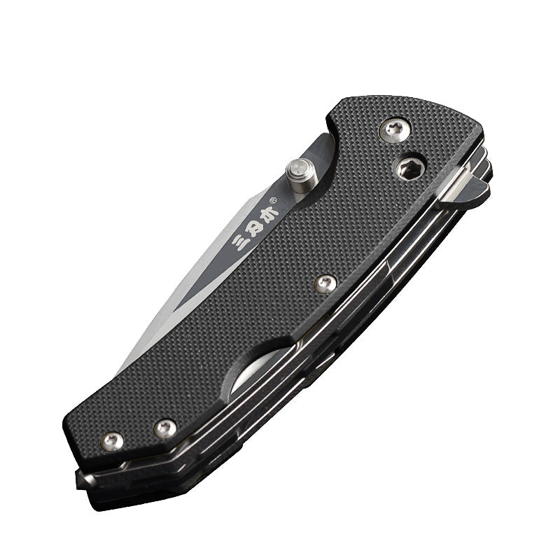 Sanrenmu 7106 Multifunctional Tools Folding Screwdriver Bottle Opener Rope Cutter Outdoor Camping Hunting EDC Tools