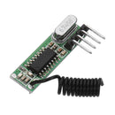 3pcs DC3~5V AK-119 433.92MHZ 4 Pin Superheterodyne Receiver Board Without Decoding -105dBm