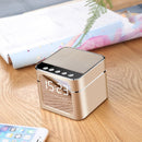 Bakeey Q5 Wireless bluetooth Speaker Digital Alarm Clock LED Display TF Card Handsfree Speaker
