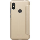 NILLKIN Sparkle Flip Smart Sleep PU Leather Protective Case For Xiaomi Redmi Note 6 Pro