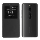 Bakeey Luxury Bumper Flip with View Window PU Leather Full Body Protective Case for Xiaomi Redmi 8