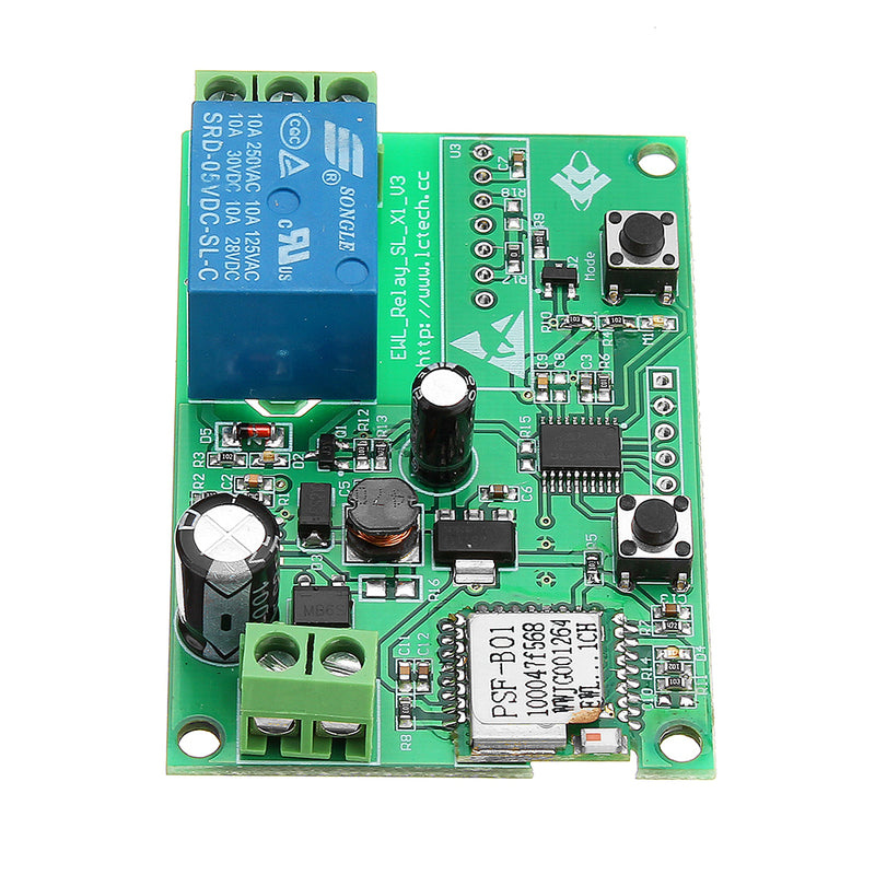 3pcs LC-EWL-1R-D80 WiFi Remote Relay Module Mobile APP Remote Control