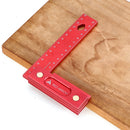 RED ARROW 150/200mm Metric Precision Woodworking Square Aluminum Alloy Wide Seat Scribing Tool L 90 Right Angle Ruler