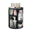 360 Rotating Makeup Organizer Box Brush Holder Jewelry Organizer Case Desktop Cosmetic Storage Box