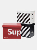 Creative paper storage box book debris storage box with lid dustproof dormitory student finishing box Desktop Organizer