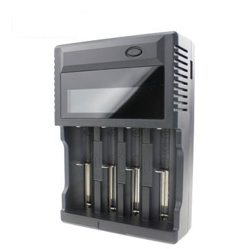 Viwipow ZL440C Universal Speedy Charging 4 Slot LCD Automatic Display for Li-ion/Ni-MH/Ni-Cd/ Fire Prevention Battery Charger
