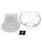 1/2 PCS Bowl Oblique Mouth Double Bowl Drinking Food Bowl Neck-protection Pet Bowl