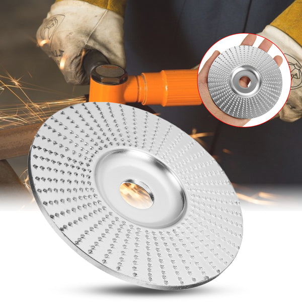 100x16mm Chrome Wood Carving Disc Grinding Wheel Sanding Abrasive Disc for Angle Grinder