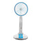 Mini Solar Power Panel Fan 4W Portable Fan Desk Cooling USB Cell Cooler Outdoor