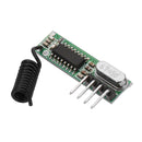 5pcs DC3~5V AK-119 433.92MHZ 4 Pin Superheterodyne Receiver Board Without Decoding -105dBm