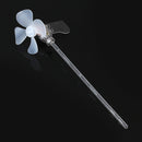Vertical DIY Project Turbines LED Windmill Small DC Motor Wind Blades Wind Generator