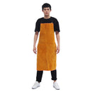 Full Cowhide Leather Welding Apron Bib Blacksmith Apron Protect from Welding Spatter