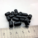 6mm Black Protective Cover Rubber Covers Dust Cap for SMA Connector Metal Tubes