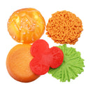 Jandoon DIY Crystal Mud DIY Clay Simulated Hamburger Toy Slime Squishy Bread Food Play Toy