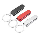 IPRee 3Cr13 Stainless Steel 5 in 1 EDC Tools Nail Clipper File Screw Driver Scissor Keychain