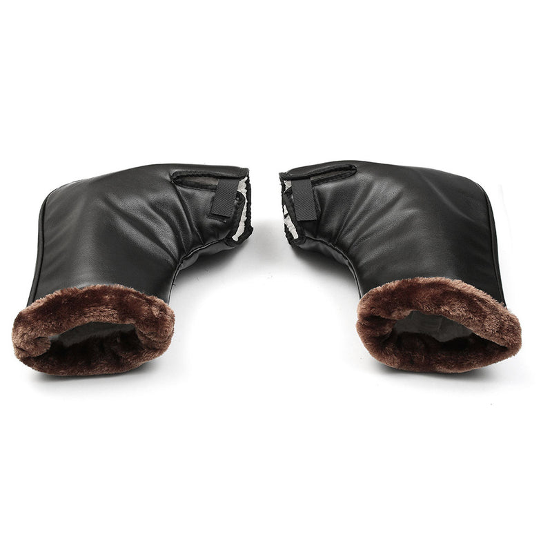 Winter Warm Windproof Motorcycle Motorbike Scooter Handlebar Grip Muffs Gloves