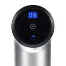 Digital Touch Display Electric Muscle Massager 2500mAh Rechargeable Vibration Percussion Pain Relief Reduce Fatigue Tool with 4 Heads