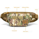 Sports Pockets Messenger Crossbody Bag Single Shoulder Chest Pack for Hikin