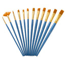 Zhuting TZ-003 12Pcs Nylon Practical Writing Brush With 2 Palettes Suit