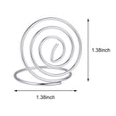 24 Pieces Of Wire Card Holder Metal Card Holder Wedding Business Card Holde