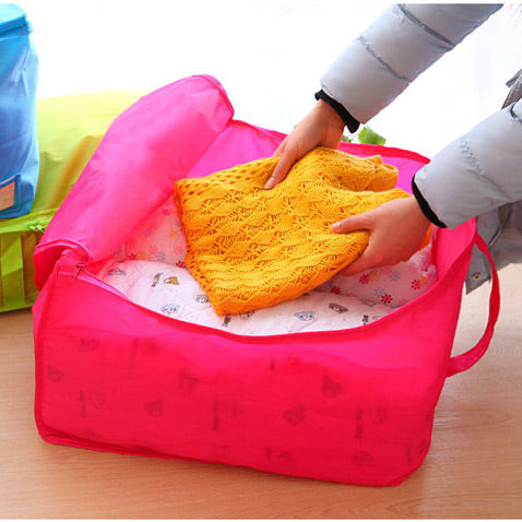 Portable Quilts Storage Bags Packing Luggage Folding Storage Box Clothes Organizer Bags Home Storage