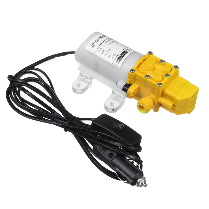 12V 120W Portable High Pressure Car Wash Foam Sprayer Washer Cleaner Water Pump