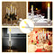12PCS Flameless LED Cone Candle,Battery Powered Floating Candle Party, WeddiS4Z2