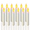 12PCS Flameless LED Cone Candle,Battery Powered Floating Candle Party, WeddiS4Z2
