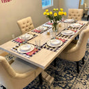 18InchX13Inch Plaid Checkered Placemats,Black & White Checker, Quality Dura