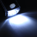 BIKIGHT 1200LM Bike Solar LED Front Headlight Solar Tail Rear Light Set with Warning Bell