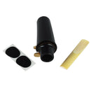 6Pcs Alto Sax Saxophone Mouthpiece Plastic with Cap Metal Buckle Reed Mouth G1B2