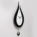 Water Droplets Swing Wall Clock Modern Design Nordic Style Living Room Wall