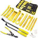 19Pcs Trim Removal Tool,Car Panel Door Audio Trim Removal Tool Kit, Auto Cl