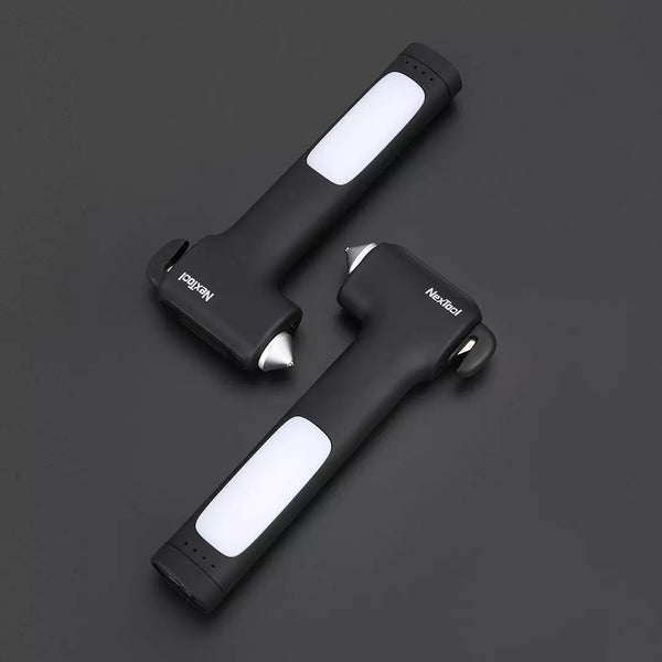 NexTool Multifunction Life-saving Hammers Window Breaker EDC Safety Belt Rope Cutter USB Survival Hammer Emergency Light Mobile Power Bank From Xiaomi You Pin