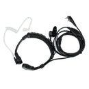 Two-Way Wireless Walkie-Talkie 2Pin 1 X Flexible Throat Microphone Micropho