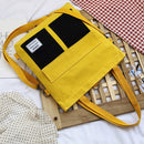New Pachwork Canvas Shoulder Bags Environmental Shopping Bag Women Cotton C