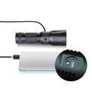 Roxane X6 XPL HI 1850LM 650m Type-C Rechargeable LED Flashlight IPX7 Waterproof USB Charging 26650 Powerful Searchlight