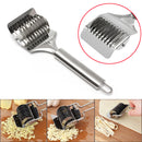 Spaghett Noodle Maker Lattice Roller Dough Cutter Tool Stainless Steel