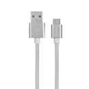 FONENG 1M Alloy Nylon Braid Micro USB Fast Charging Cable Date for Tablet Cell Phone