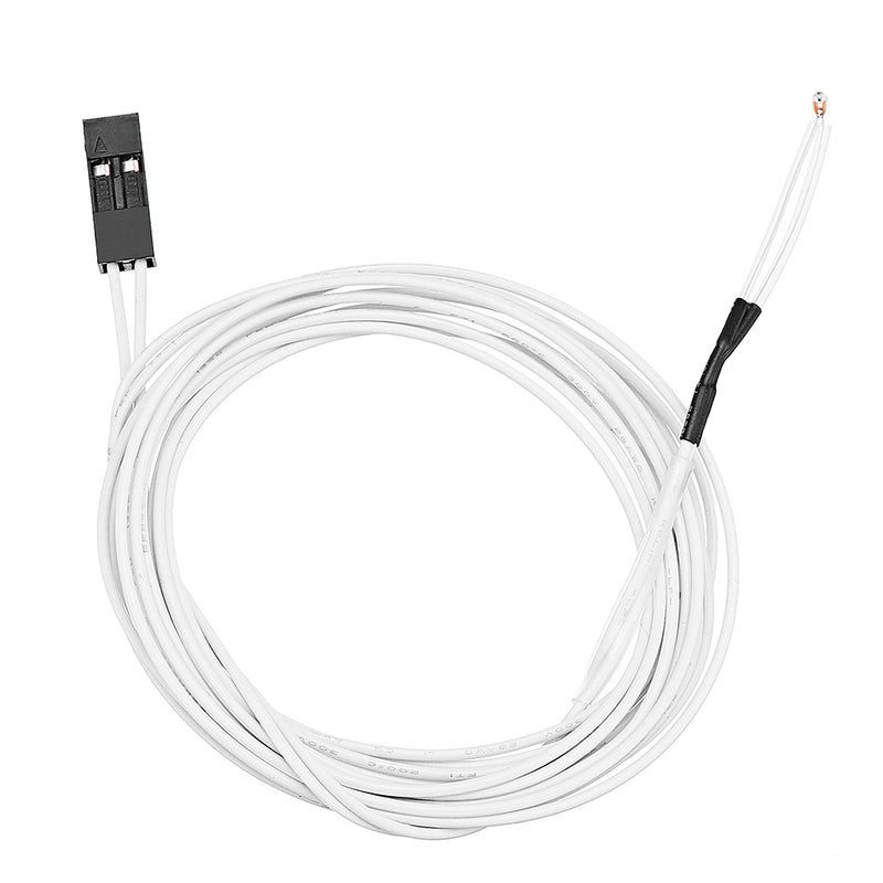 3D Printer 1M 100K Ohm NTC 3950 Thermistors Temperature Sensor with Dupont Head for Reprap