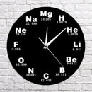 Modern Design Chemical Elements Periodic Acrylic Wall Clock Science Chemica
