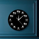 Modern Design Chemical Elements Periodic Acrylic Wall Clock Science Chemica