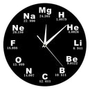 Modern Design Chemical Elements Periodic Acrylic Wall Clock Science Chemica